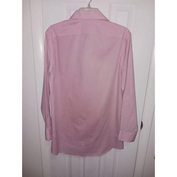 Stafford Essentials Long Sleeve Dress Shirts Size 15.5 34/35 & 32/33 Lot Of 2 - Picture 7 of 10